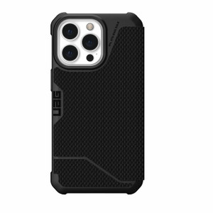 UAG Metropolis Folio Case iPhone 13 Pro - Kevlar Black