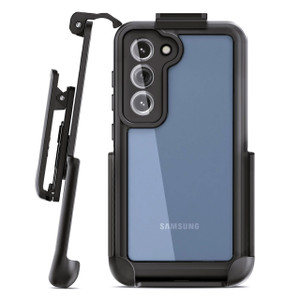 Encased Waterproof Case Samsung Galaxy S23 with Belt Clip Holster - Black