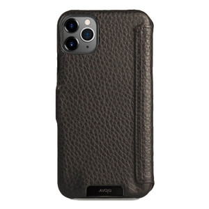 Vaja Folio Leather Case iPhone 11 Pro Max - Floater Black