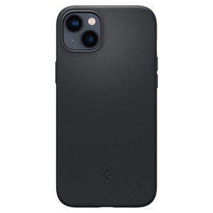 Spigen Silicone Fit MagFit Case iPhone 14/13- Black