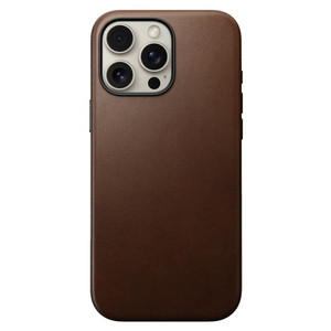 Nomad Modern Leather Case iPhone 16 Pro Max - Brown
