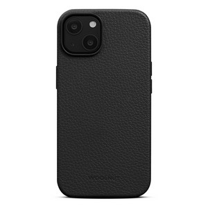 Woolnut Leather Magsafe Case iPhone 14 - Black