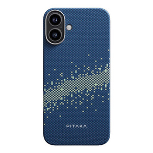 Pitaka Tactile Woven Case iPhone 16 - Milky Way Galaxy