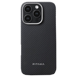 Pitaka Ultra-Slim Case iPhone 16 Pro - Black/Grey