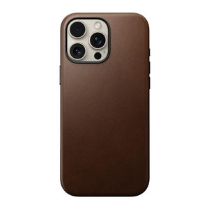 Nomad Modern Leather Case iPhone 16 Pro - Brown