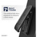 Encased Falcon Shield Case iPhone 13 Pro with Belt Clip Holster - Black