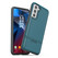 Encased Rebel Case Samsung Galaxy S21 FE 5G With Belt Clip Holster - Blue
