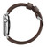 Nomad Traditional Strap Apple Watch 42/44/45/Ultra 49mm - Rustic Brown (Silver Hardware)