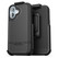 Encased Rebel MagSafe Case iPhone 16 with Belt Clip Holster - Black