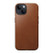 Nomad Modern Leather Case iPhone 15 - English Tan