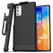 Encased Thin Armor Case Samsung Galaxy Note20 5G with Belt Clip Holster - Black