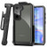Encased Waterproof Case Samsung Galaxy S23+ Plus with Belt Clip Holster - Black