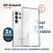 Encased Clear Back Case Samsung Galaxy S25 Ultra with Belt Clip Holster - Clear