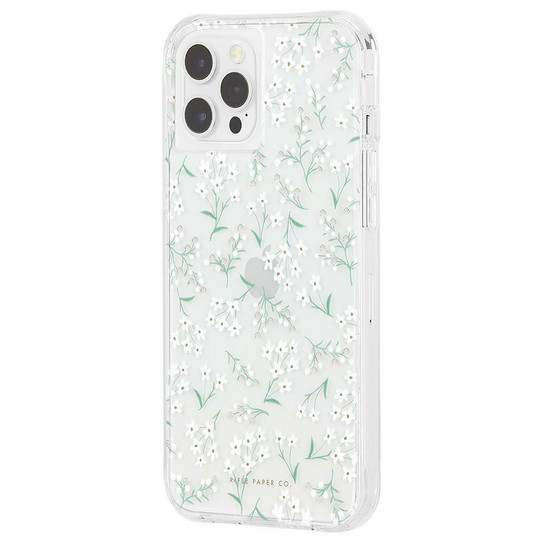 Case-Mate Rifle Paper Case iPhone 12 Pro Max - Embellished Petite Fleurs