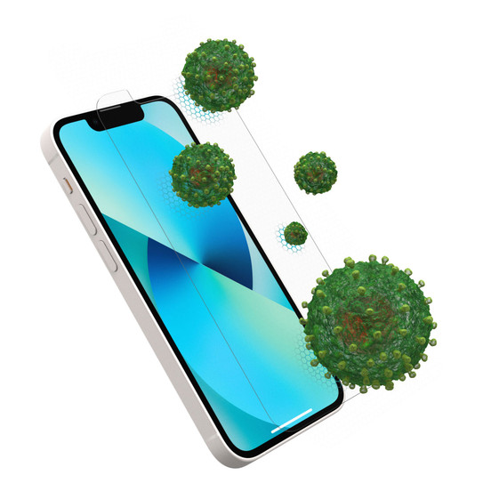 OtterBox Alpha Glass Screen Protector Antimicrobial iPhone 13 Mini - Clear