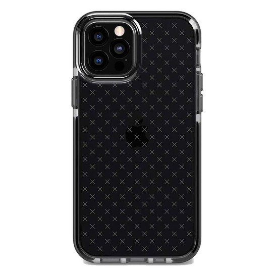 Tech21 Evo Check Case iPhone 12/12 Pro - Smokey Black