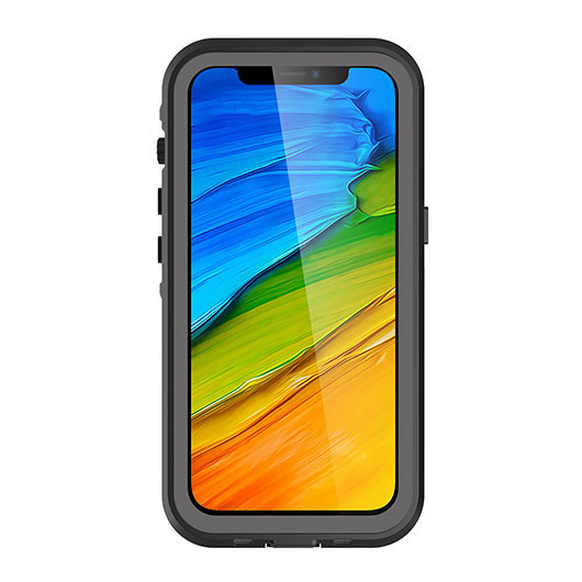 Krakatoo Dot WaterProof Case iPhone 13 Pro - Black/Clear