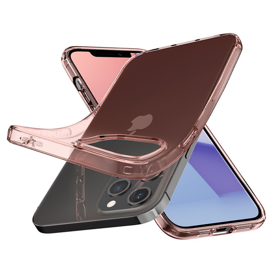 Spigen Crystal Flex Case iPhone 12/12 Pro - Rose Crystal