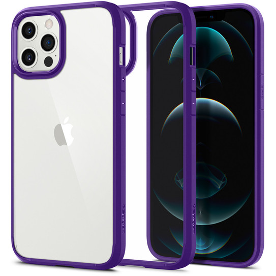 Spigen Crystal Hybrid Case iPhone 12 Pro Max - Purplev