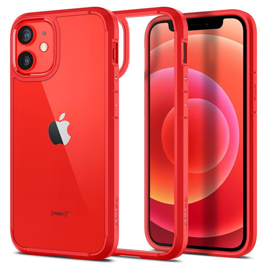 Spigen Ultra Hybrid Case iPhone 12 Mini - Red