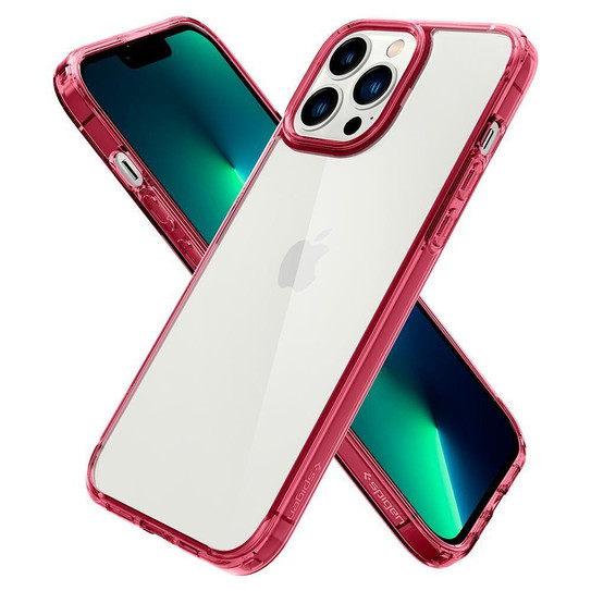 Spigen Ultra Hybrid Case iPhone 13 Pro - Red Crystal
