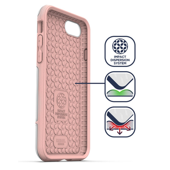 Encased Rebel Case iPhone SE 2020 - Pink