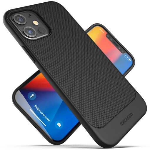 Encased Thin Armor Case iPhone 12 Mini - Black