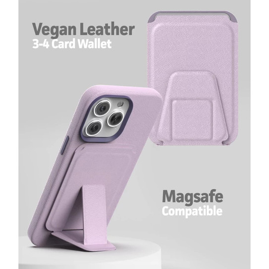 Encased Artura Leather MagSafe Case and Wallet iPhone 14 Pro Max - Lavender