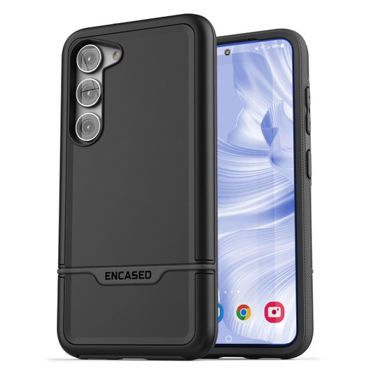Encased Rebel Case Samsung Galaxy S23 - Black