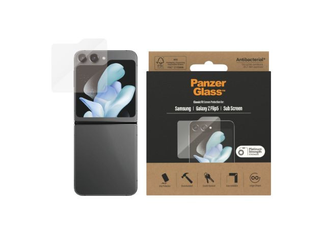 PanzerGlass Front Glass Screen Protector Samsung Galaxy Z Flip 5