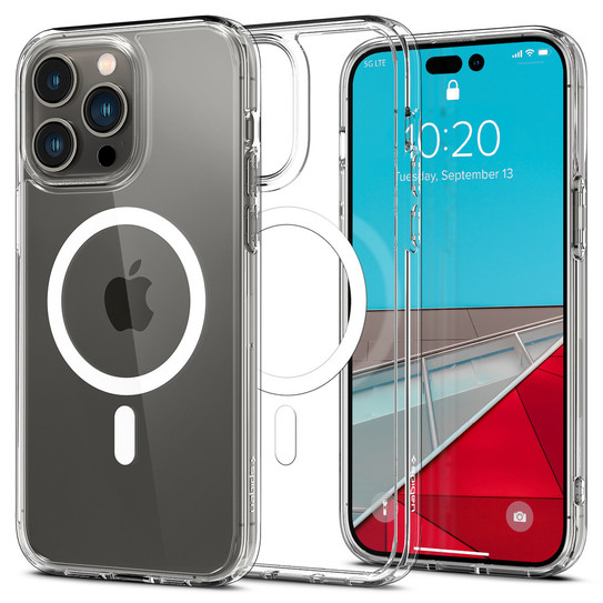 Spigen Ultra Hybrid MagFit Case iPhone 14 Pro Max - White