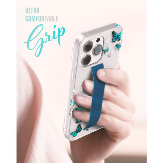 Encased Loop Case with Screen Protector iPhone 14 Pro Max - Blue Butterfly