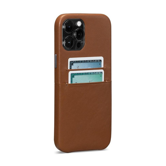 SENA Snap On Wallet Case iPhone 13 Pro Max - Brown