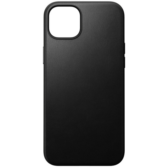 Nomad Modern Leather Case iPhone 15 Plus - Black