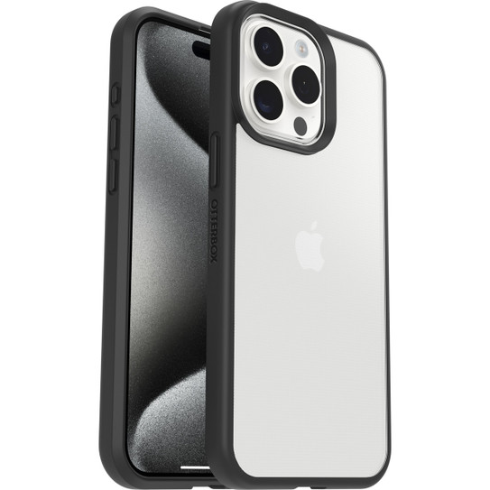 OtterBox React Case iPhone 15 Pro - Clear/Black