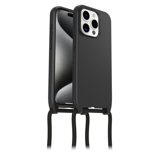 OtterBox React NeckLace MagSafe Case iPhone 15 Pro - Black