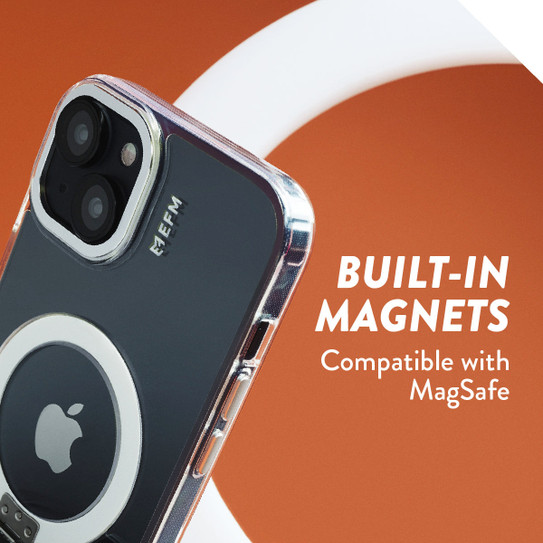 EFM Alta D3O BIO Case Armour iPhone 15 - Clear