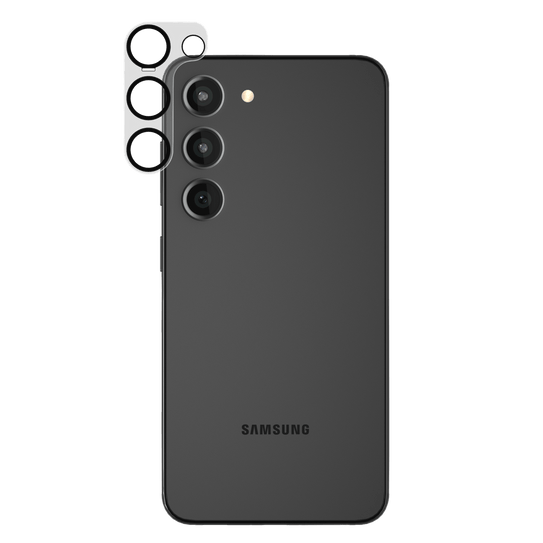Pelican Camera Lens Protector Samsung Galaxy S23/S23+ Plus - Black Pelican Camera Lens Protector Samsung Galaxy S23/S23+ Plus - Black