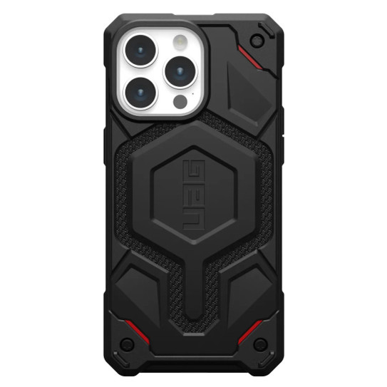 UAG Monarch Pro Kevlar MagSafe Case iPhone 15 Pro Max - Kevlar Black