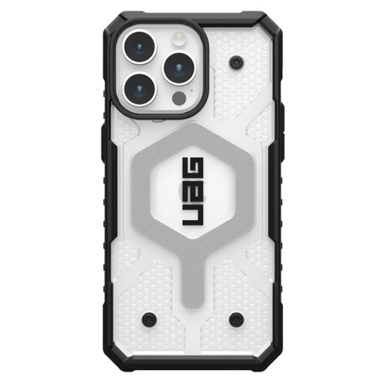 UAG Pathfinder Clear Magsafe Case iPhone 15 Pro Max - Ice