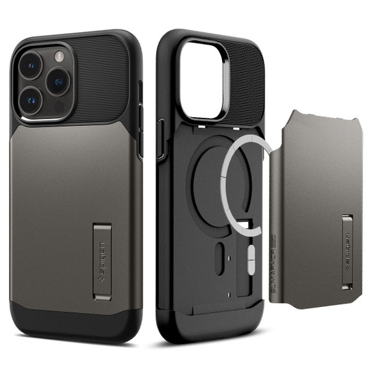 Spigen Slim Armor CS Case for iPhone 14 Pro Gunmetal