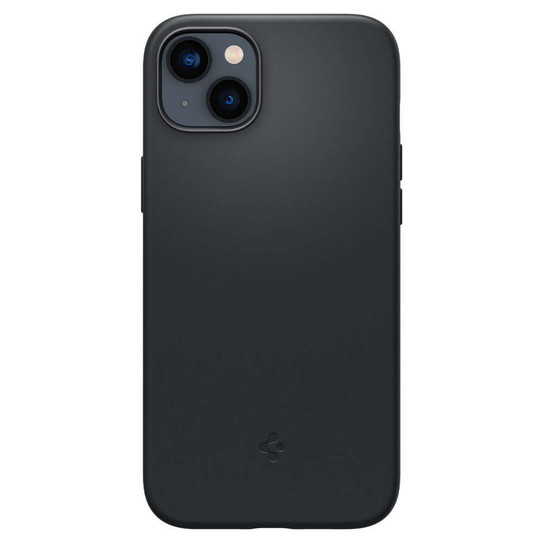 Spigen Silicone Fit MagFit Case iPhone 14/13- Black