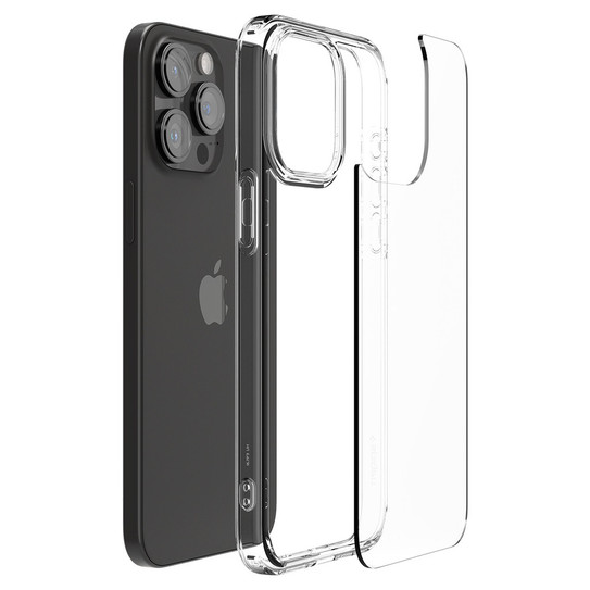Spigen Crystal Hybrid Case iPhone 15 Pro - Clear Spigen Crystal Hybrid Case iPhone 15 Pro - Clear