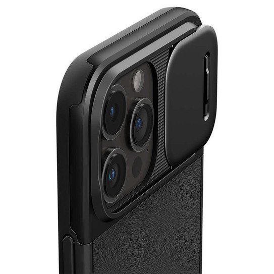 Spigen Optik Armor MagFit Case iPhone 15 Pro Max - Black