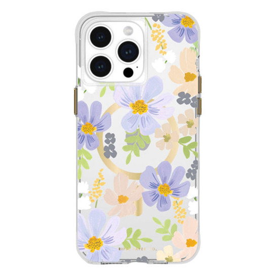 Case-Mate Rifle Paper MagSafe Case iPhone 15 Pro - Pastel Marguerite