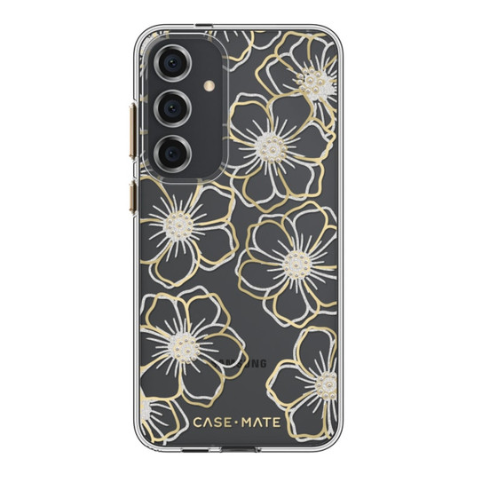 Case-Mate Floral Gems Case Samsung Galaxy S24 - Gold