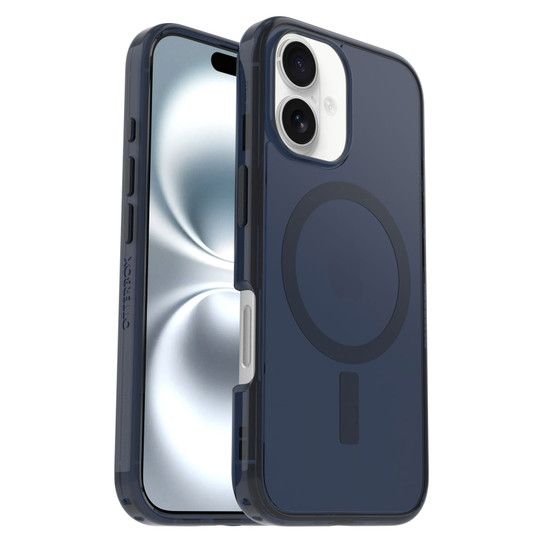 OtterBox Symmetry Clear MagSafe Case iPhone 16 - Blue Bear