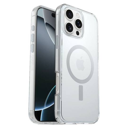 OtterBox Symmetry Clear MagSafe Case iPhone 16 Pro Max - Clear