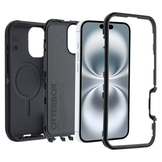 OtterBox Defender MagSafe Case iPhone 16 Plus - Black