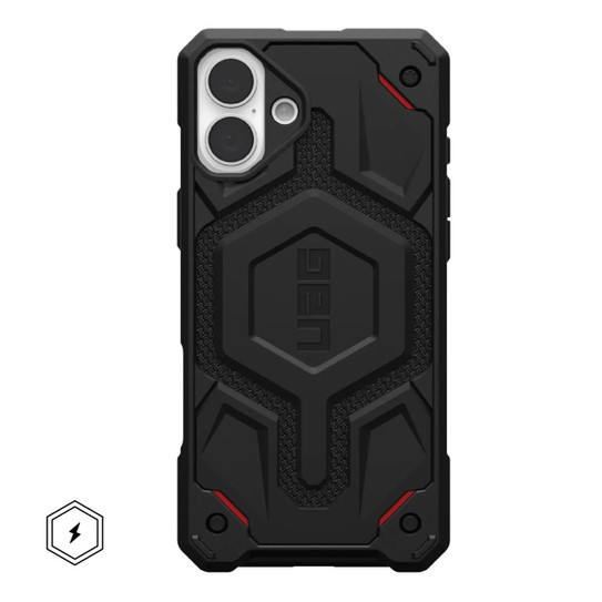 UAG Monarch Pro MagSafe Case iPhone 16 Plus - Kevlar Black